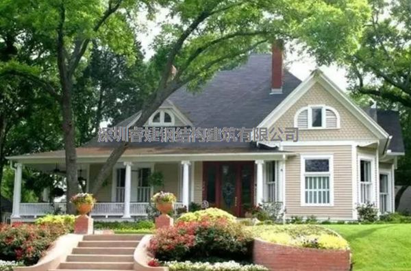 無與倫比的輕鋼結構別墅(圖1)