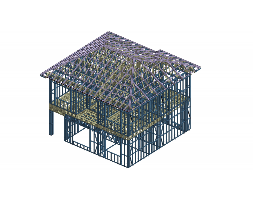 輕鋼別墅結構在中國可以過圖審嗎？(圖2)