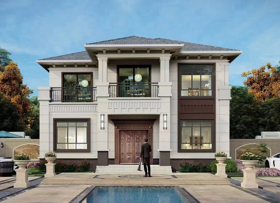 輕鋼別墅可以設(shè)計(jì)哪些風(fēng)格？(圖3)