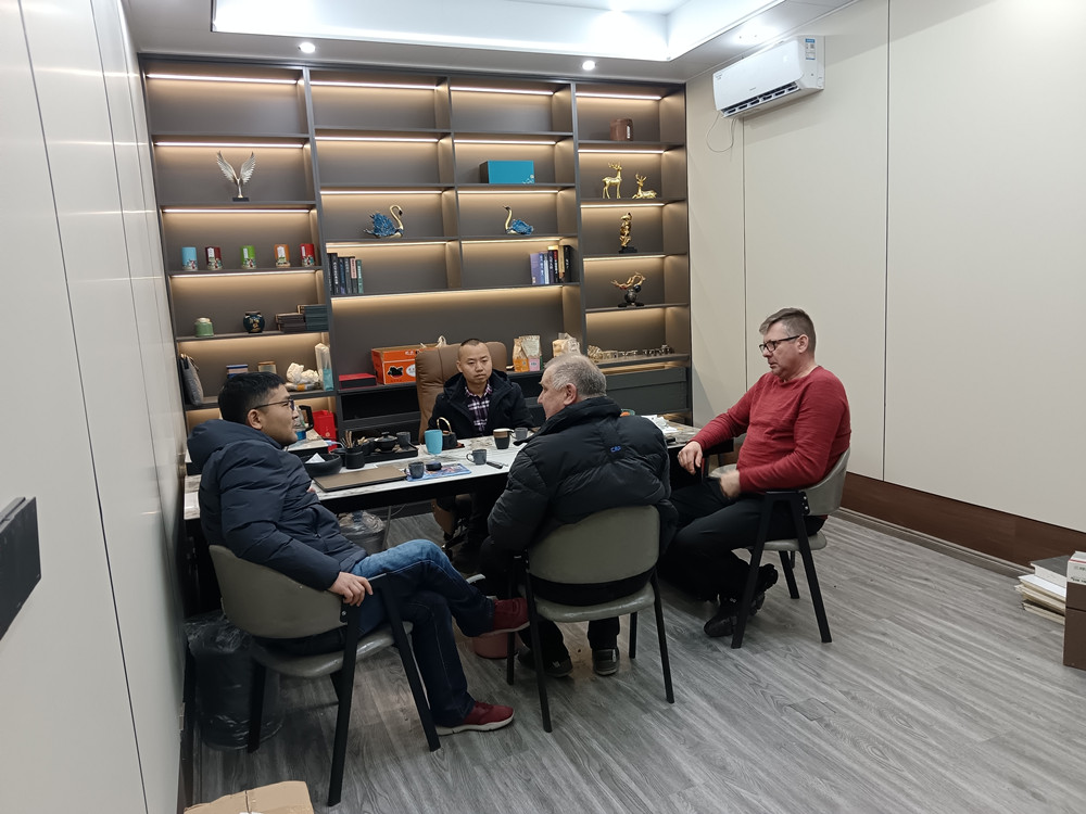 德國(guó)友人來(lái)睿婕實(shí)地考察談合作