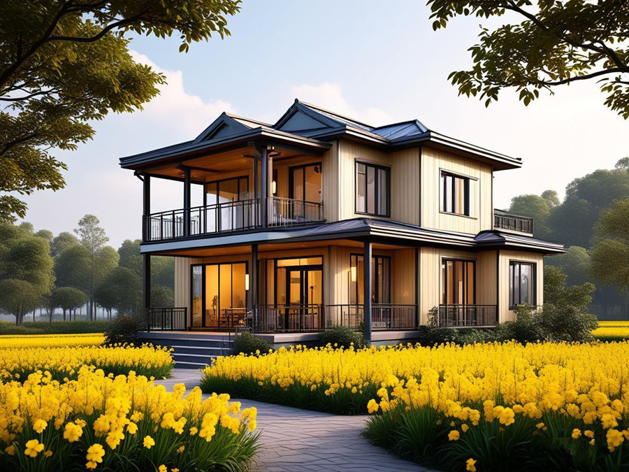 輕鋼別墅在春季會開裂嗎？睿婕輕鋼別墅帶您了解真相